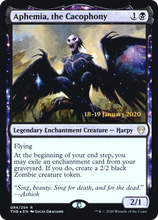 Aphemia, the Cacophony [Theros Beyond Death Prerelease Promos]