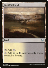 Tainted Field [March of the Machine Commander]