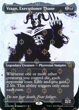 Vraan, Executioner Thane (Borderless Ichor Step-and-Compleat Foil) [Phyrexia: All Will Be One]