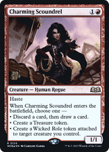 Charming Scoundrel [Wilds of Eldraine Prerelease Promos]