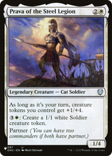 Prava of the Steel Legion (PLST-ONC-87) - The List