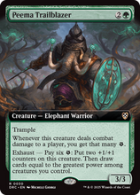Peema Trailblazer (Extended Art) (-030) - Commander: Aetherdrift