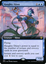Haughty Djinn (Extended Art) [Dominaria United]