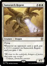 Sunscorch Regent [Bloomburrow Commander]