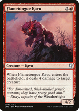 Flametongue Kavu [Commander Anthology Volume II]