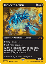 The Speed Demon (First-Place Foil) (-453) - Aetherdrift