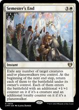Semester's End [Commander Masters]