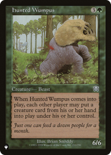 Hunted Wumpus (PLST-MMQ-253) - The List