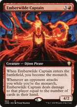 Emberwilde Captain (Extended Art) [Commander Legends]