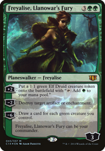 Freyalise, Llanowar's Fury (Oversized) [Commander 2014 Oversized]