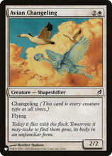 Avian Changeling (PLST-LRW-4) - The List