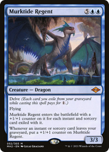 Murktide Regent (Promo Pack) [Murders at Karlov Manor Promos]