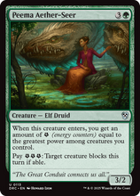 Peema Aether-Seer (-113) - Commander: Aetherdrift