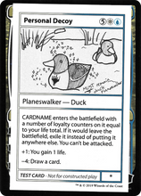Personal Decoy (2021 Edition) [Mystery Booster Playtest Cards]