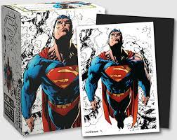 Dragon Shield - 100ct Standard Size - Brushed Art - Superman Full Color