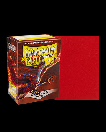 Dragon Shield - 100ct Standard Size - Matte - Various Colours