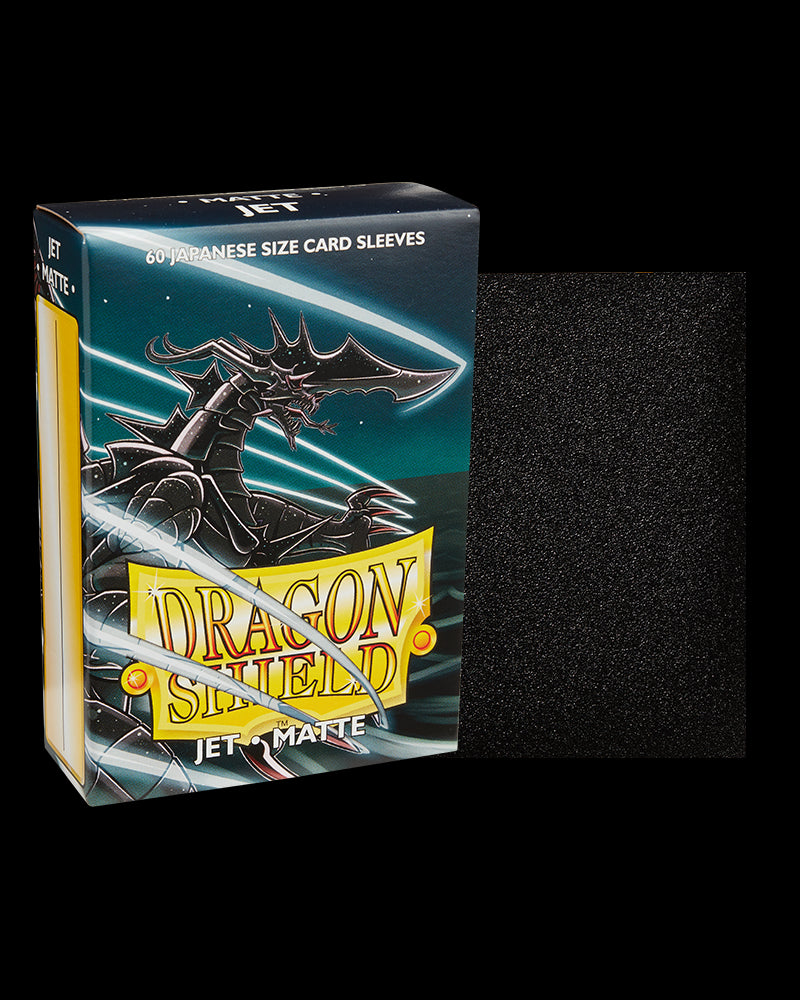 Dragon Shield: Japanese Size Matte Sleeves: Black – Keystone Games LLC