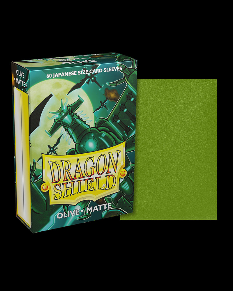  Dragon Shield Matte Mini Japanese Petrol 60 ct Card Sleeves  Individual Pack : Toys & Games