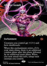 All-Out Assault (Borderless) (TDM-352) - Tarkir: Dragonstorm