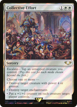 Collective Effort (Surge Foil) [Warhammer 40,000]