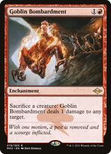 Goblin Bombardment (Foil Etched) [Modern Horizons 2]