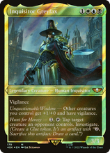 Inquisitor Greyfax (Display Commander) (Surge Foil) [Warhammer 40,000]