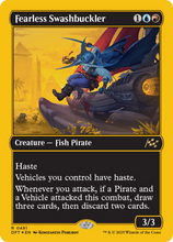 Fearless Swashbuckler (First-Place Foil) (-481) - Aetherdrift
