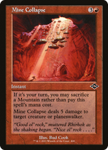 Mine Collapse (MH2-408) - Modern Horizons 2 Etched Foil