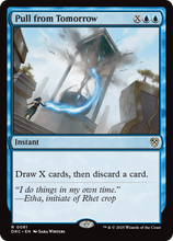 Pull from Tomorrow (-081) - Commander: Aetherdrift