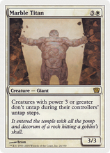 Marble Titan [Ninth Edition]
