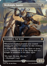 Skyknight Squire (FDN-301) - Foundations (Borderless) Foil