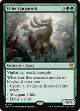 Elder Gargaroth (-111) - Commander: Aetherdrift