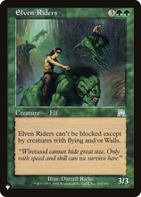 Elven Riders (PLST-ONS-254) - The List
