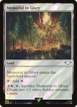 Memorial to Glory (Surge Foil) [Warhammer 40,000]