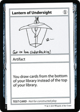 Lantern of Undersight (2021 Edition) [Mystery Booster Playtest Cards]