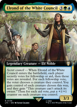 Elrond of the White Council (Extended Art) [The Lord of the Rings: Tales of Middle-Earth Commander]