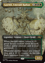 Aatchik, Emerald Radian (Borderless) (DFT-360) - Aetherdrift Foil