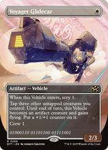 Voyager Glidecar (Borderless) (DFT-299) - Aetherdrift Foil