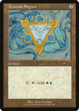 Azorius Signet (Retro) (Foil Etched) [Secret Lair Drop Series]