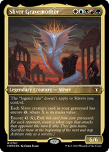 Sliver Gravemother (Display Commander) (Foil Etched) [Commander Masters]