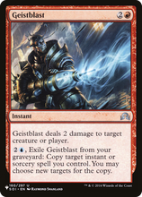 Geistblast (PLST-SOI-160) - The List