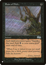Rain of Filth (PLST-USG-151) - The List
