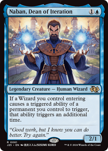 Naban, Dean of Iteration (Anime) (J25-061) - Foundations Jumpstart