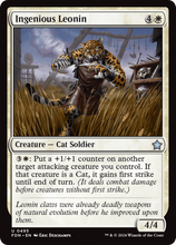 Ingenious Leonin (FDN-495) - Foundations Foil
