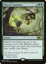 Shared Summons (PLST-M20-193) - The List