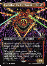 Karazikar, the Eye Tyrant (SLD-1791) - Secret Lair Drop (Borderless) Foil