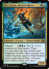 Sita Varma, Masked Racer (-223) - Aetherdrift Foil