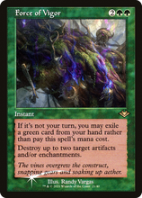 Force of Vigor (Retro Foil Etched) [Modern Horizons]