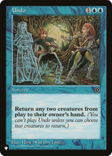 Undo (PLST-P02-59) - The List