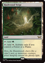 Hushwood Verge (DSK-261) - Duskmourn: House of Horror Foil